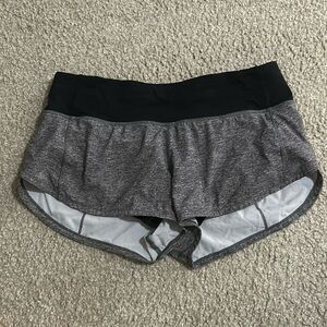 grey speed up lululemon shorts